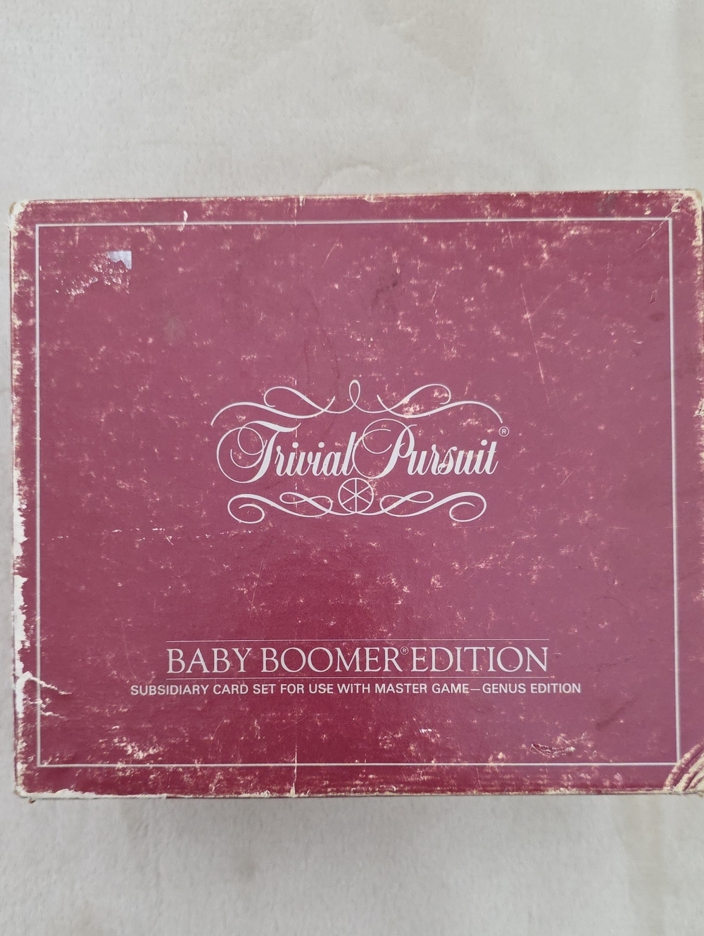 Trivial Pursuit Baby Boomer Edition Expansion Card Set Genus Game Complete Vinta - Picture 1 of 3